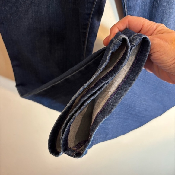 NOT YOUR DAUGHTER JEANS Sz 16 NYDJ Samantha Slim Mid-Wash High Rise Jeans - Picture 4 of 9